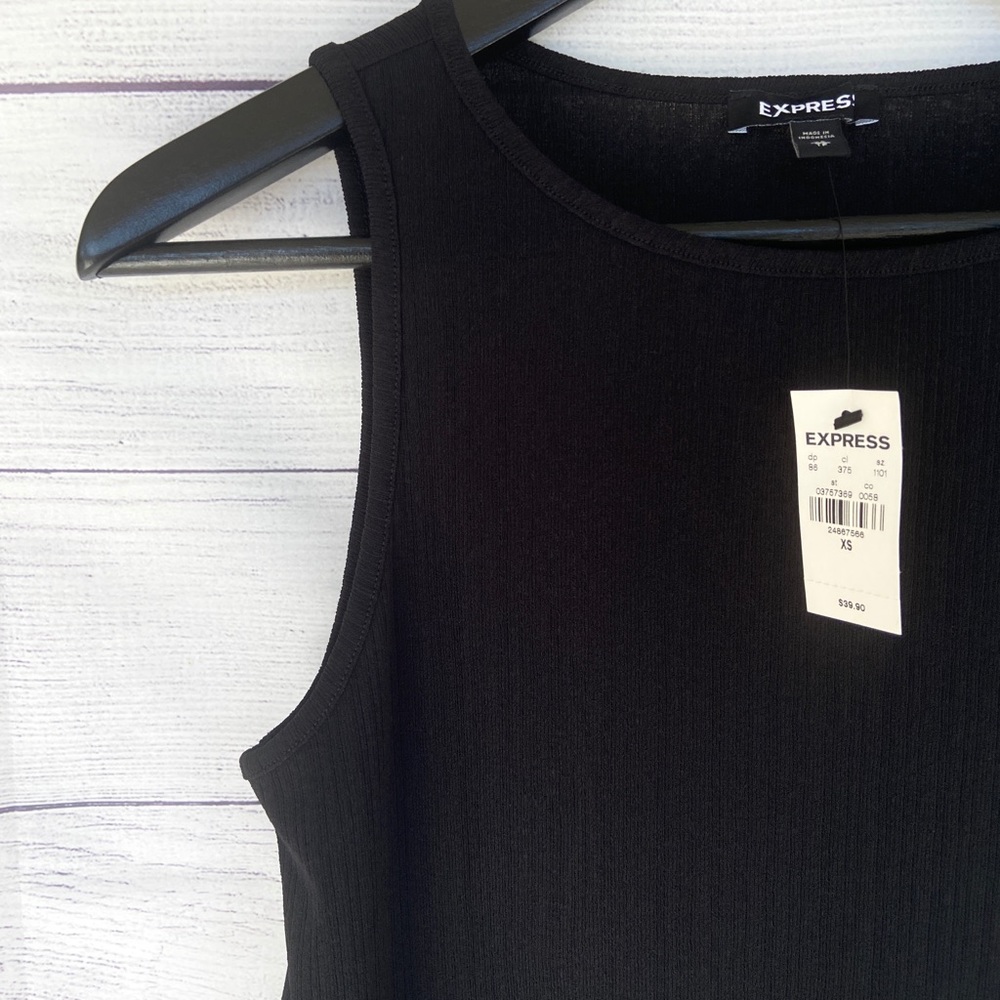 EXPRESS Relaxed Peplum Tank - Picture 10 of 12
